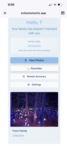 EchoMoments screenshot