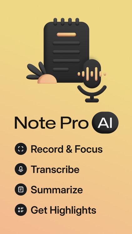 Note Pro: AI Note Taker
