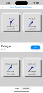 World Clocks / Time Converter screenshot #3 for iPhone