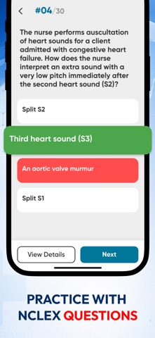 NCLEX RN Prep: Question Bank Screenshot 2 of 6