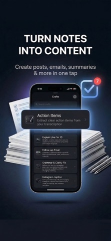 AltNotes – AI Voice Notes screenshot