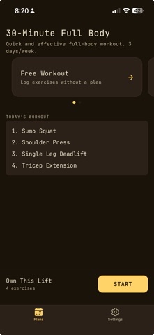 OwnLift Screenshot 1 of 6