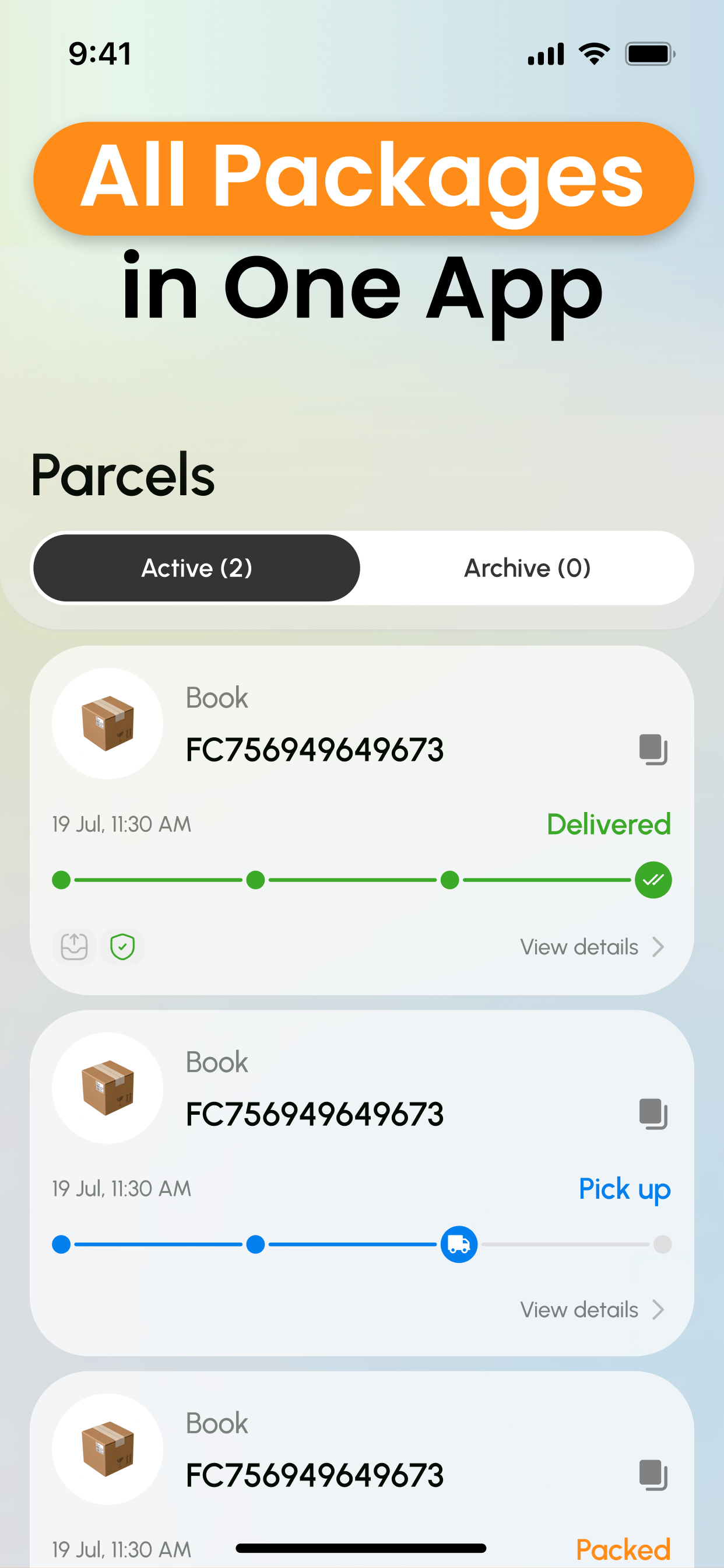 ‎My Package Delivery Tracker