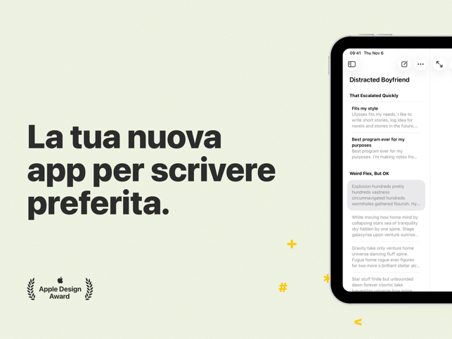 Ulysses: App di scrittura Screenshot