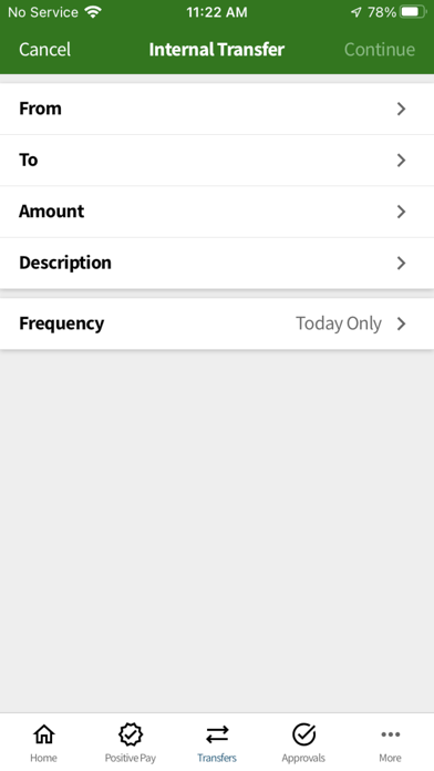 FrontierBank Business Screenshot