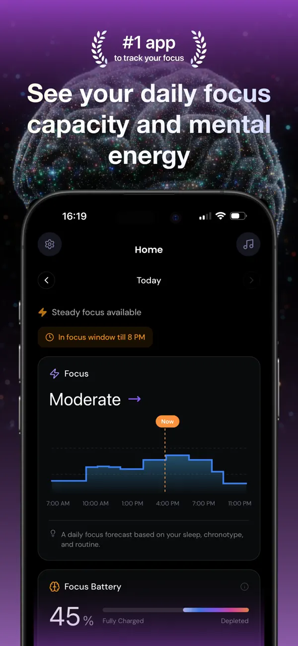 Screenshot #1 pour Focus Battery