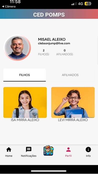 Escolar+ app screenshot 3