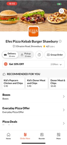 Efes Pizza Kebab Burger Screenshot 2 of 4