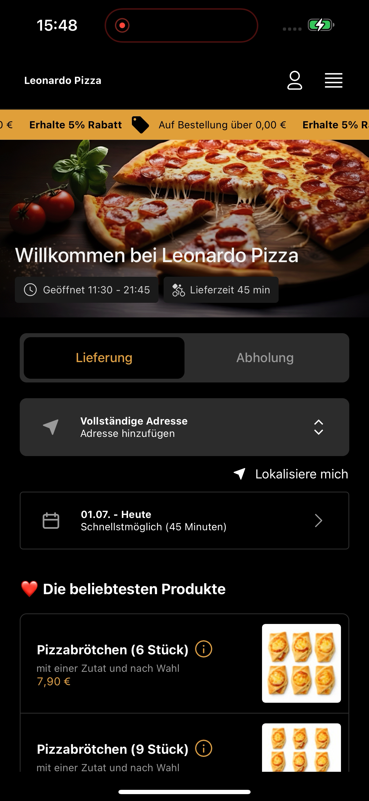 Leonardo Pizza screenshot 5