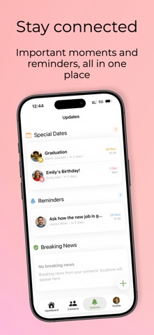 Linkt Personal CRM screenshot