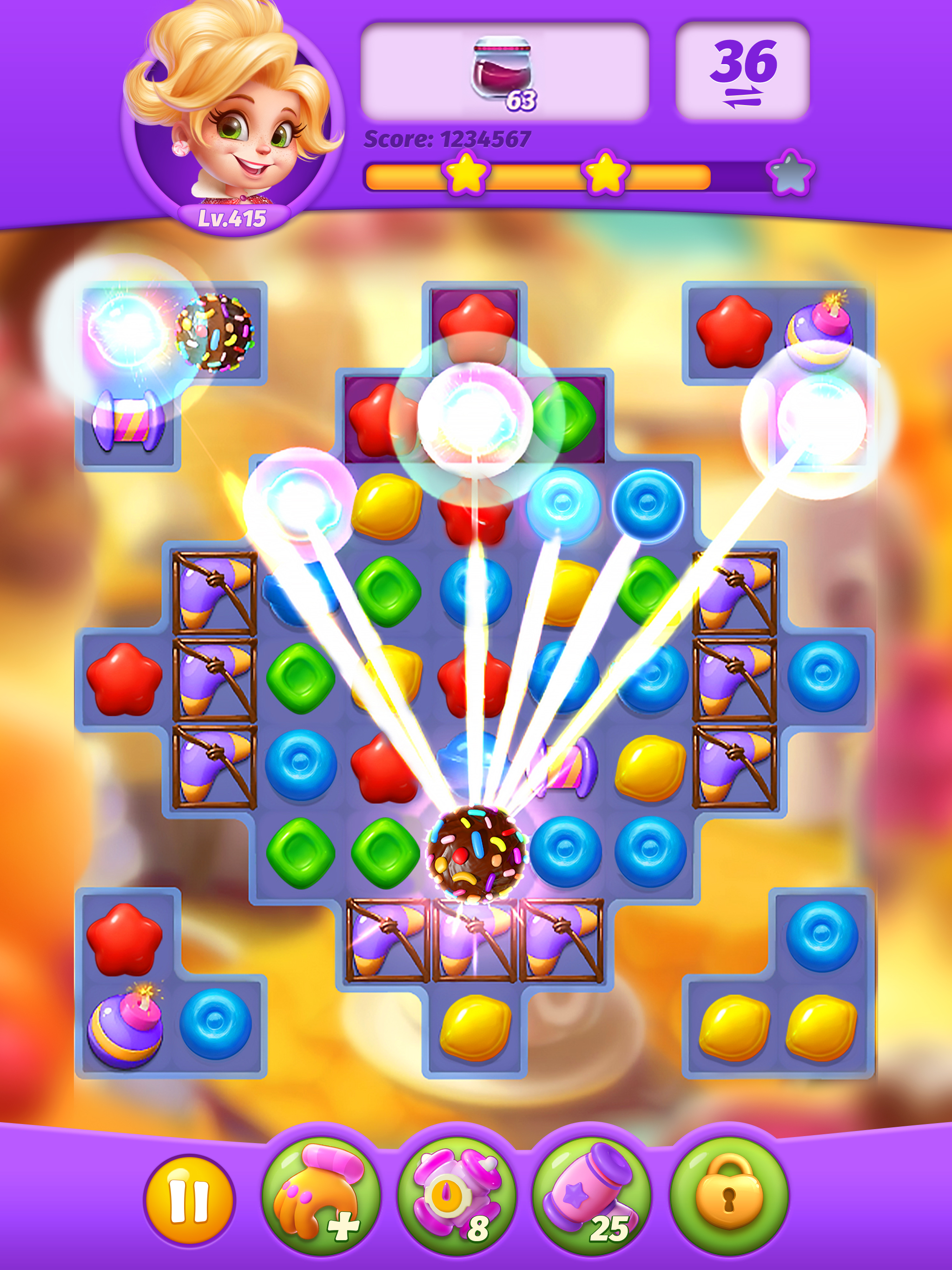 Sweets Match - Match 3 Game screenshot 12