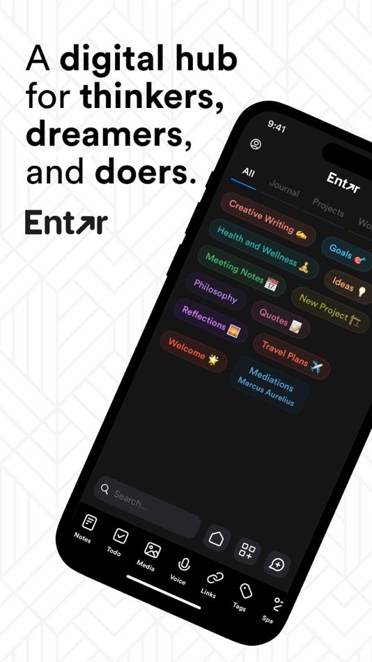 #1. Enter: Take Notes, Shape Ideas (iOS) 来自: EnterMaurs