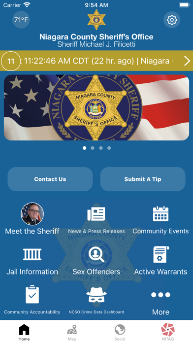 Niagara County Sheriff NY Screenshot