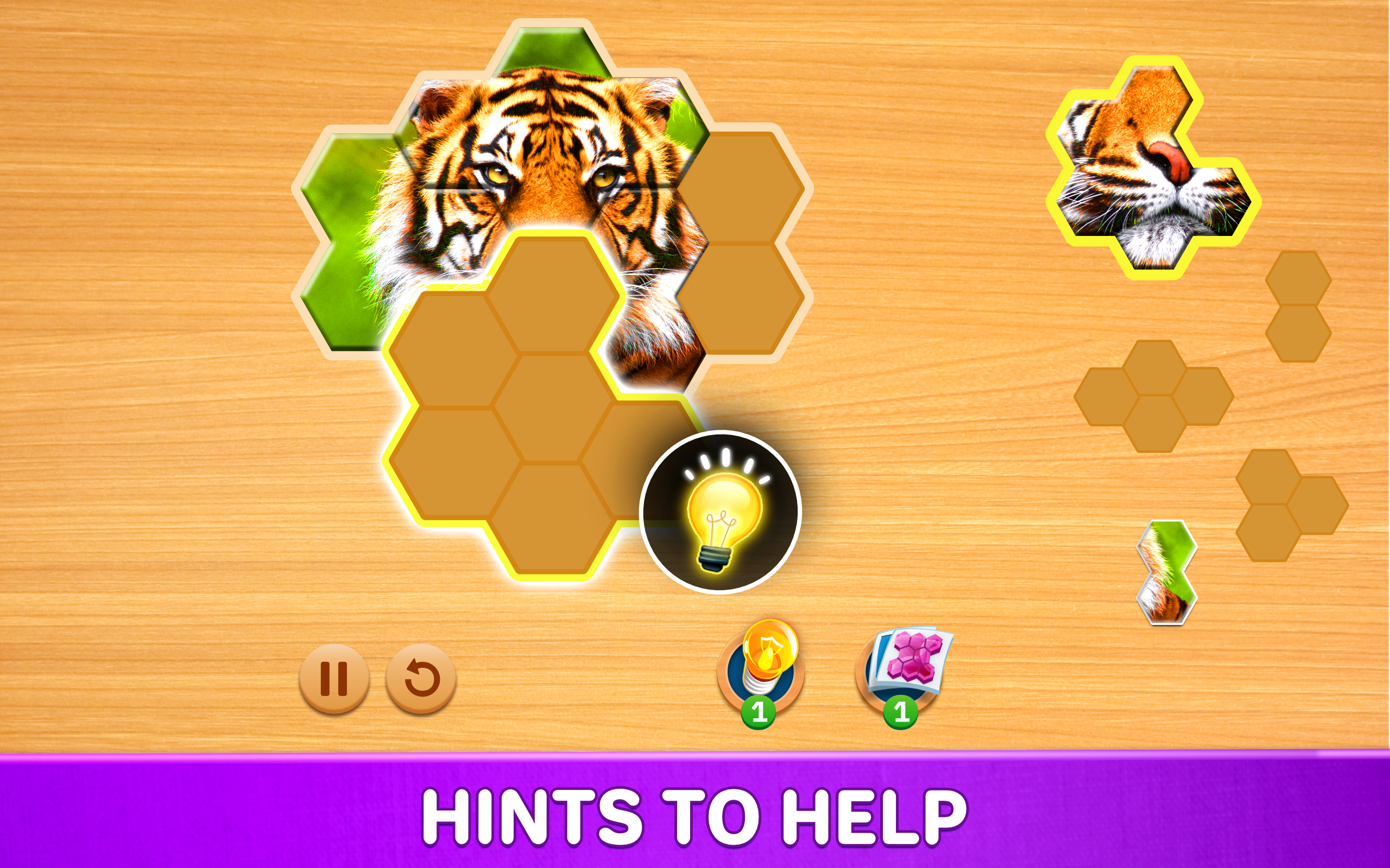 Jigsaw Puzzles Hexa Ⓞ