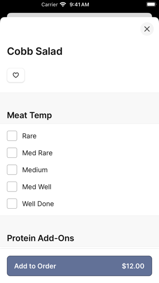 App screenshot