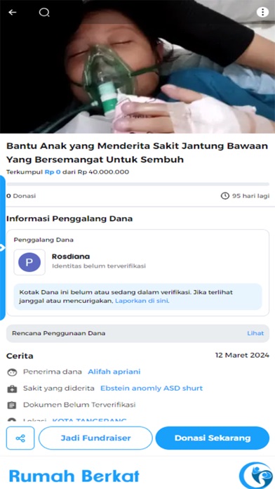 Rumah Berkat - Donasi Daring Screenshot