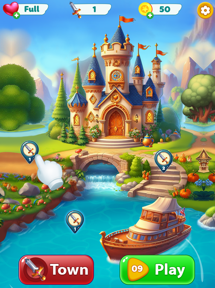 Triple Match Kingdom Reborn 3D