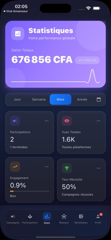 Viral Créateur screenshot