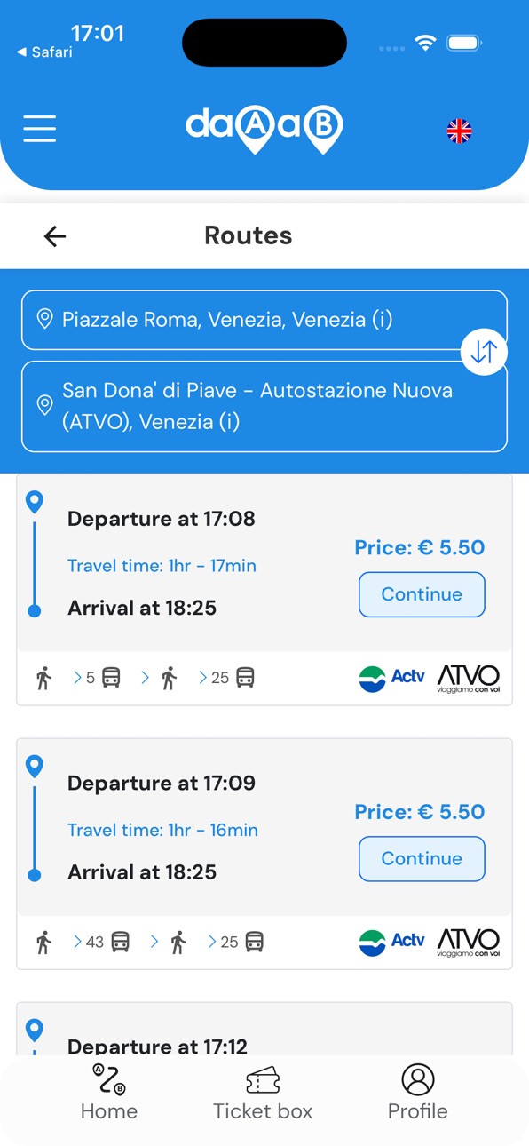 iPhone screenshot