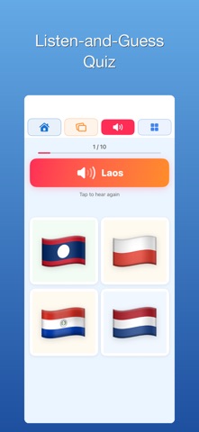 100 Countries: Flags & Hello Screenshot 4 of 8
