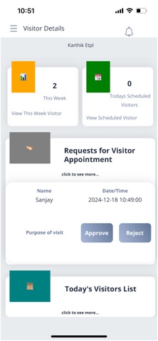 KSDL Visitor Tracker screenshot