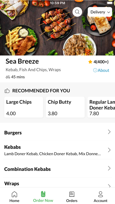 Sea Breeze Dorking. Screenshot
