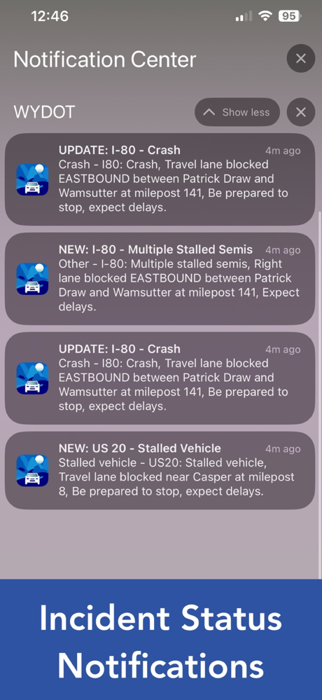 Wyoming Road Conditions screenshot 3