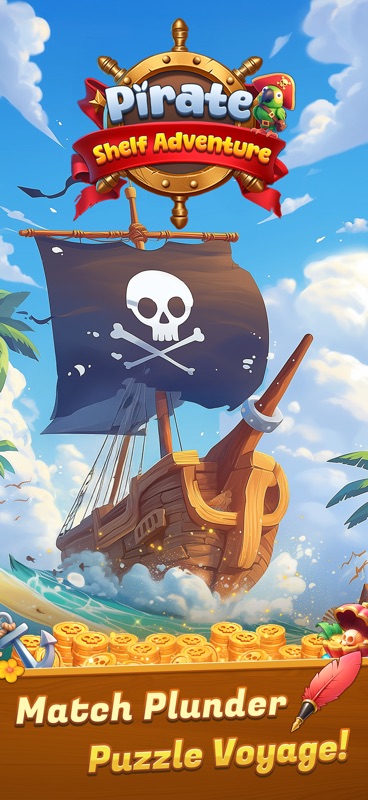 Pirate Shelf Adventure screenshot 1