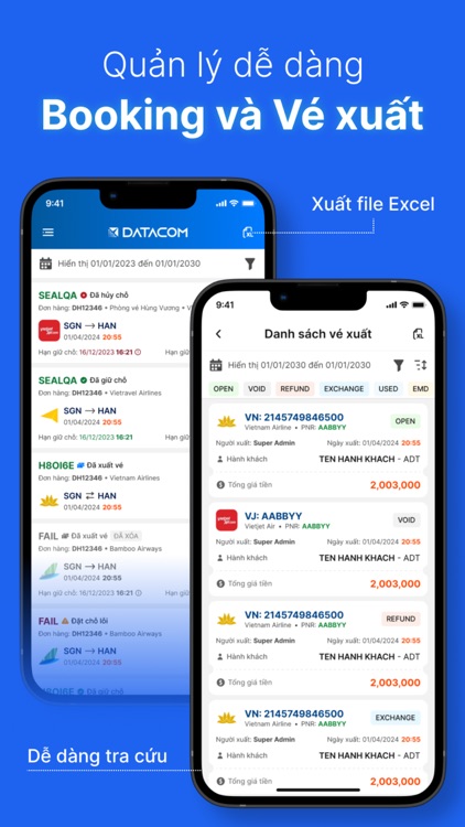 Datacom Booking System