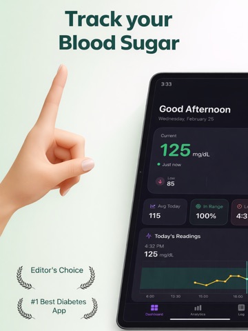 Diabetes Tracker - myGlucose ipad screenshot 2