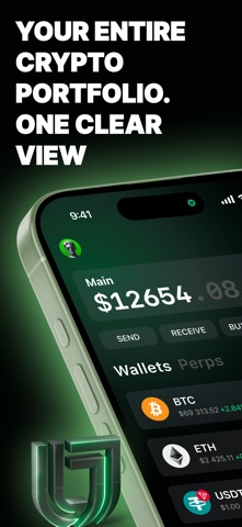UnityWallet: Crypto & Bitcoin Screenshot 1 of 8