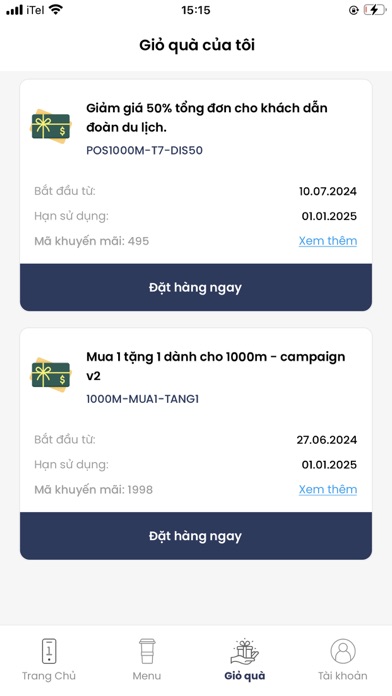 Screenshot 4 of Trà 1000M App