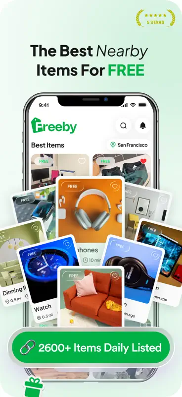 Freeby: Free Stuff Marketplace screenshot 1 of 5