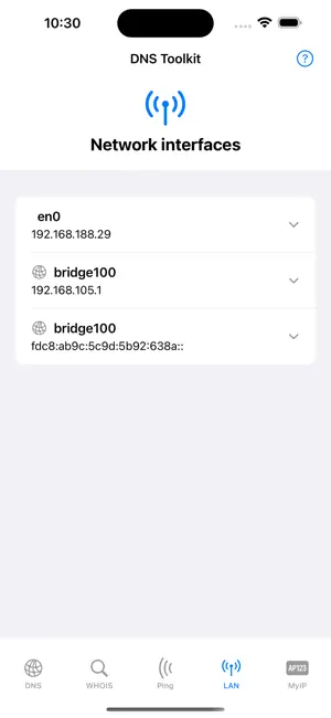 DNS & Whois Toolkit screenshot 1