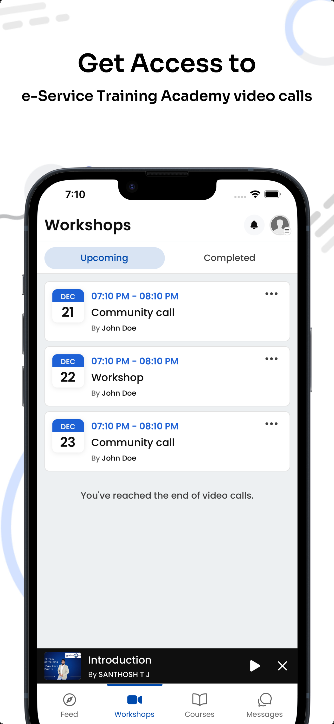 eService Training App