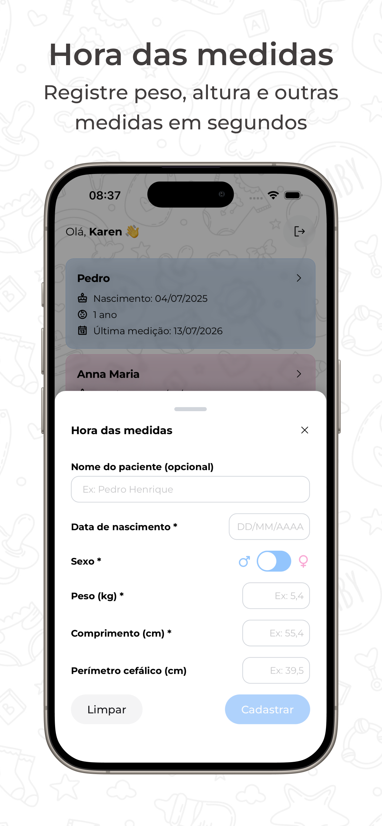 Crescimetria screenshot 4