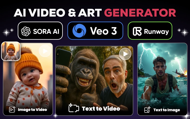 AI Video Generator - Clips Art app screenshot