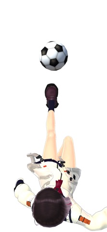 Soccer juggling girl screenshot