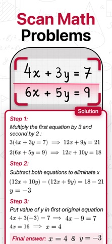 Math AI Solver Homework Helper iPhone screenshot