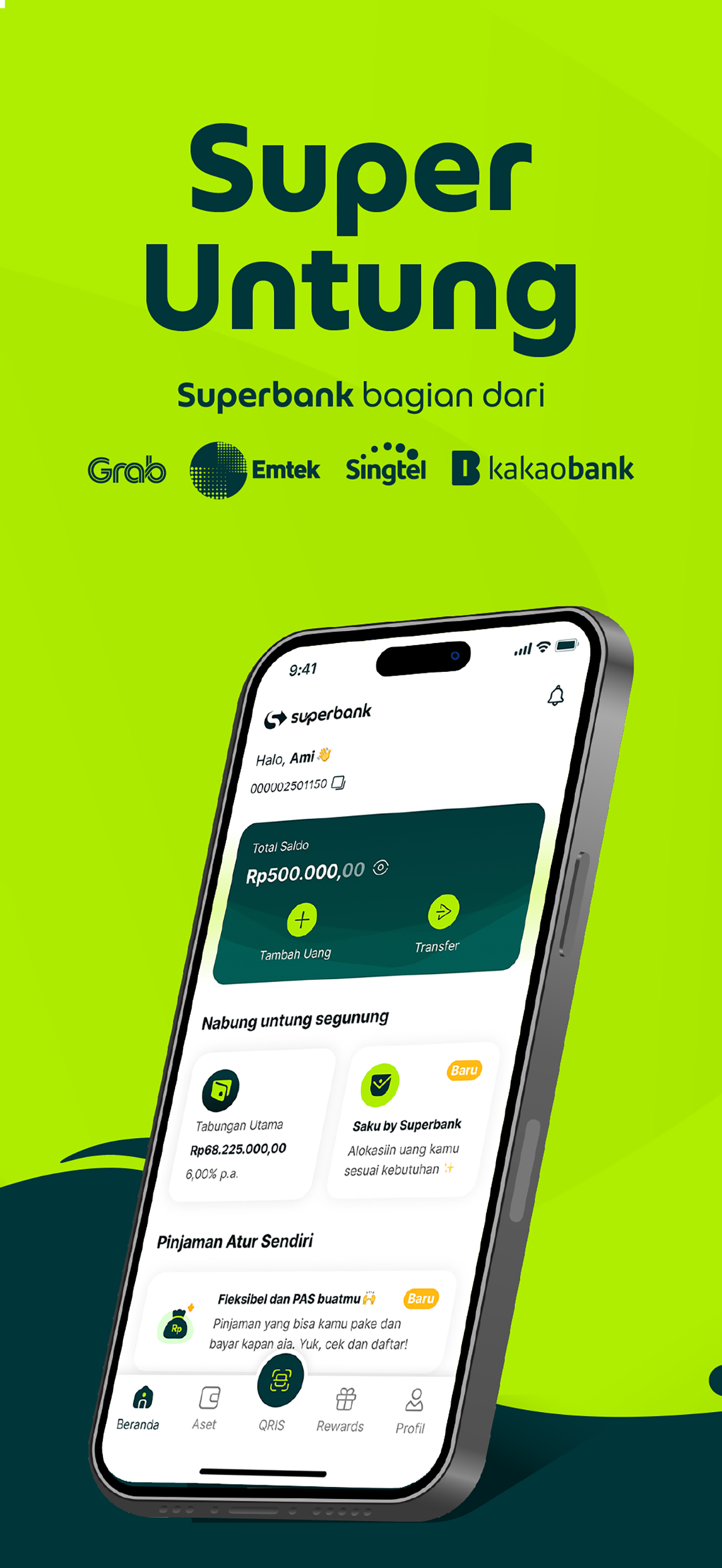 Superbank: Save, Borrow, Grow