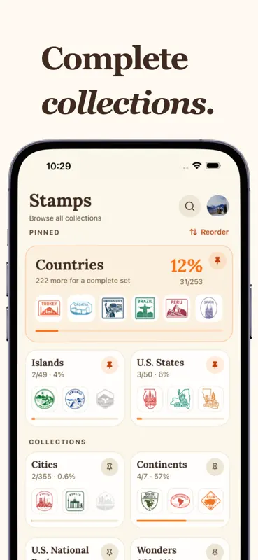 Stampie: Travel Tracker & Map screenshot 7 of 10