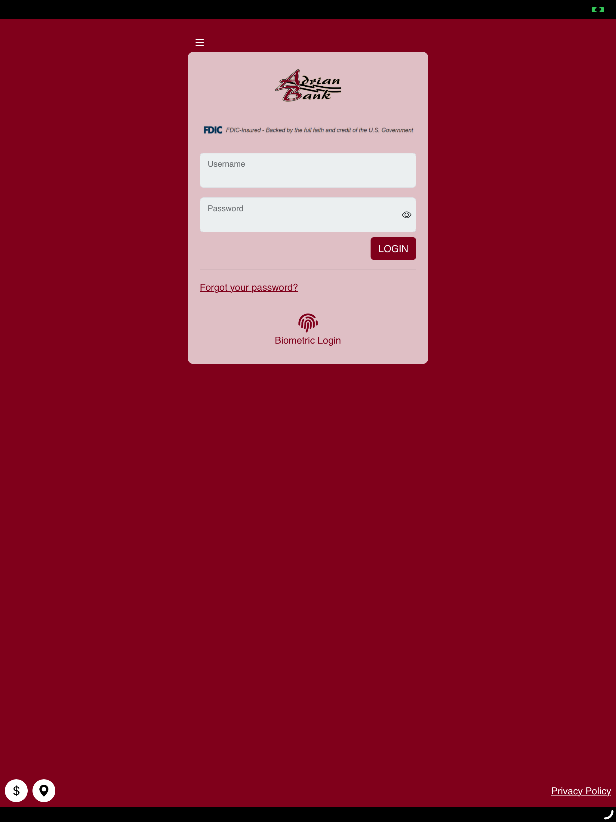 Adrian Bank Mobile Banking