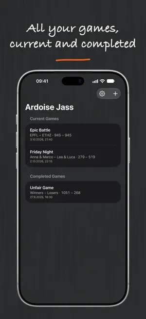 Ardoise Jass screenshot 2