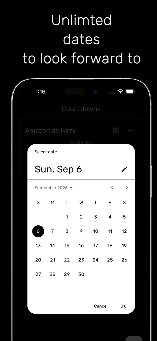 #3. Future Date - Countdown Timer (iOS) di: Christopher Lamb
