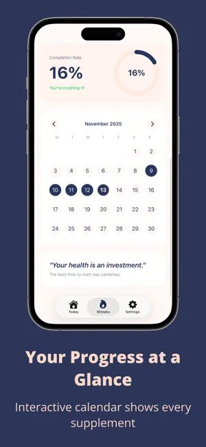 MySups: Pill & Vitamin Log screenshot 3