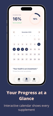 MySups: Pill & Vitamin Log Screenshot 3 of 4