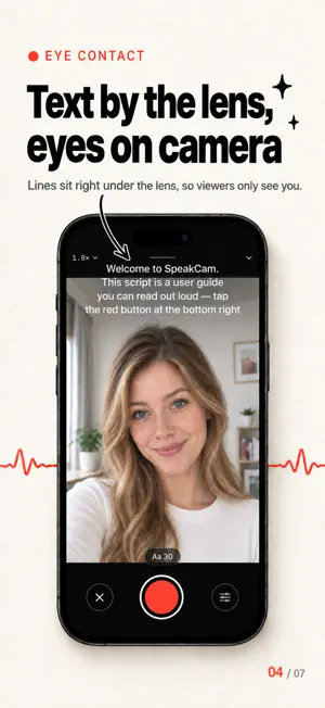 SpeakCam - Voice Teleprompter screenshot 4