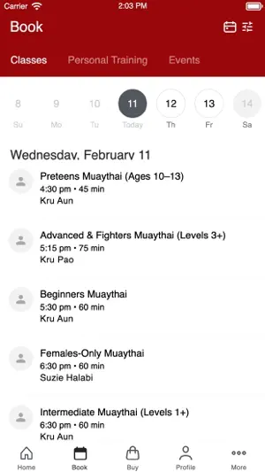 Morakot Muaythai Gym screenshot 2