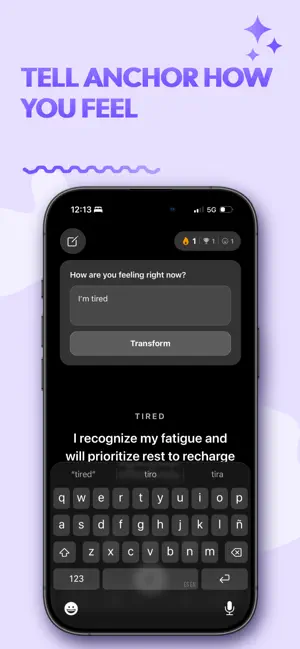 Anchor: Voice Affirmations screenshot 1