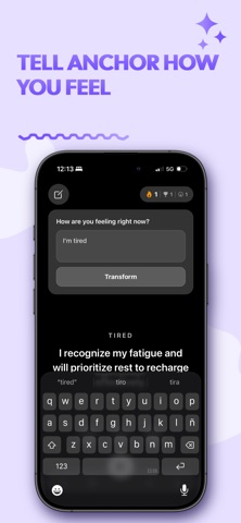Anchor: Voice Affirmations Screenshot 1 of 7